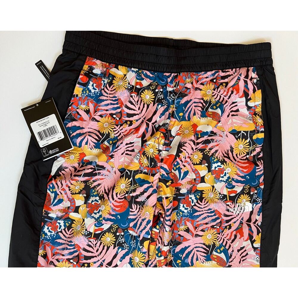 The North Face Woman's Printed Hydrenaline 2000 Windwall Flowers Pants Size L - Picture 3 of 12